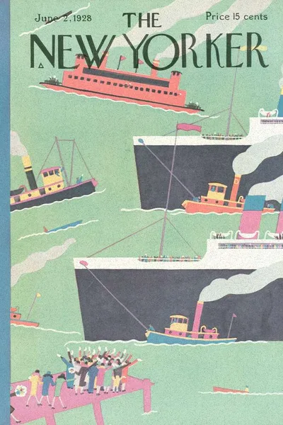 Постер с обложкой The New Yorker 02.06.1928