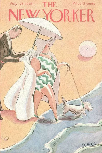 Постер с обложкой The New Yorker 28.07.1928