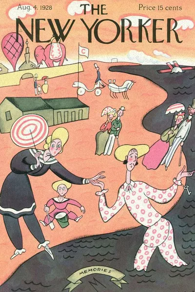 Постер с обложкой The New Yorker 04.08.1928