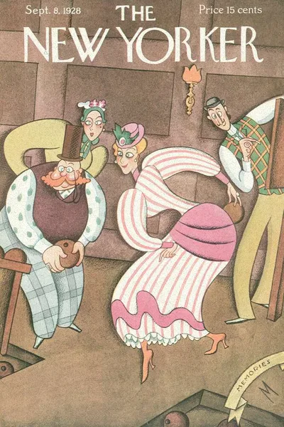 Постер с обложкой The New Yorker 08.09.1928