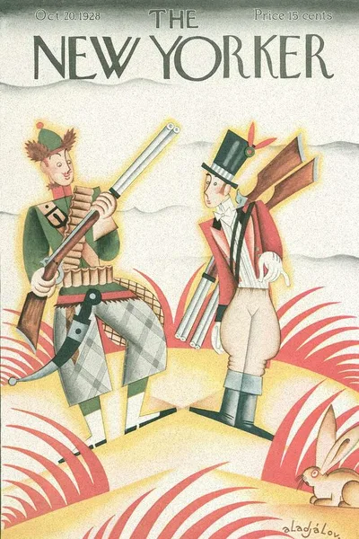 Постер с обложкой The New Yorker 20.10.1928