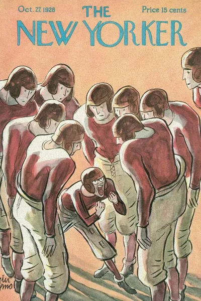 Постер с обложкой The New Yorker 27.10.1928