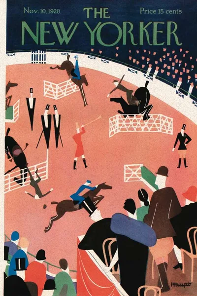 Постер с обложкой The New Yorker 10.11.1928