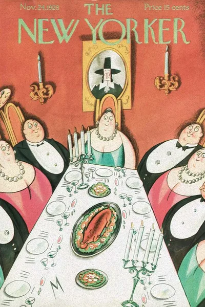 Постер с обложкой The New Yorker 24.11.1928