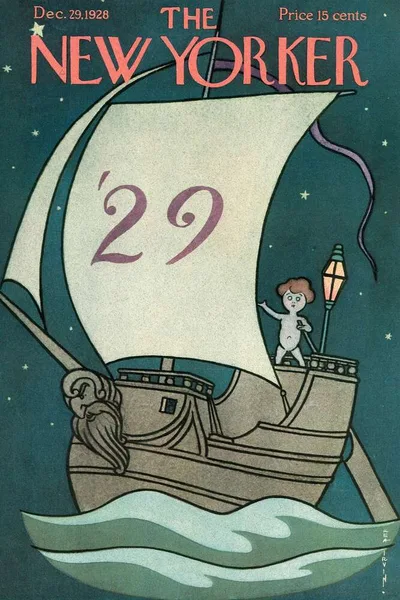 Постер с обложкой The New Yorker 29.12.1928