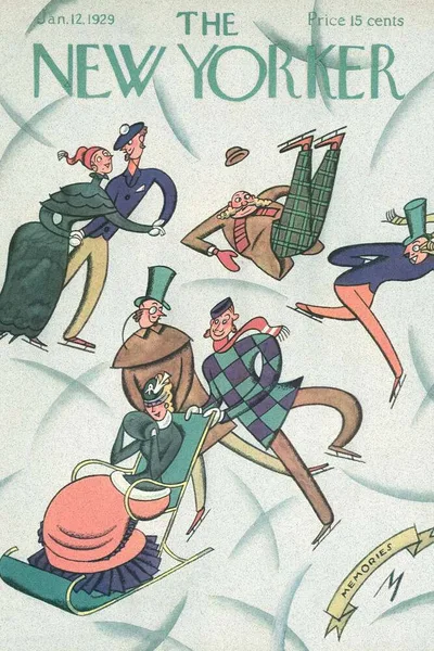 Постер с обложкой The New Yorker 12.01.1929