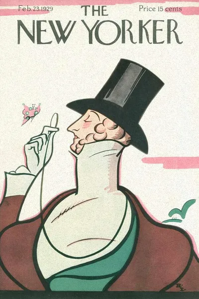 Постер с обложкой The New Yorker 23.02.1929