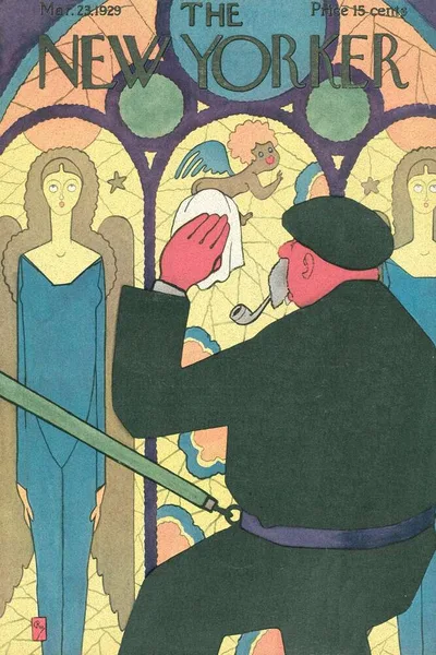 Постер с обложкой The New Yorker 23.03.1929