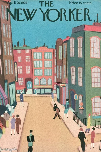 Постер с обложкой The New Yorker 20.04.1929