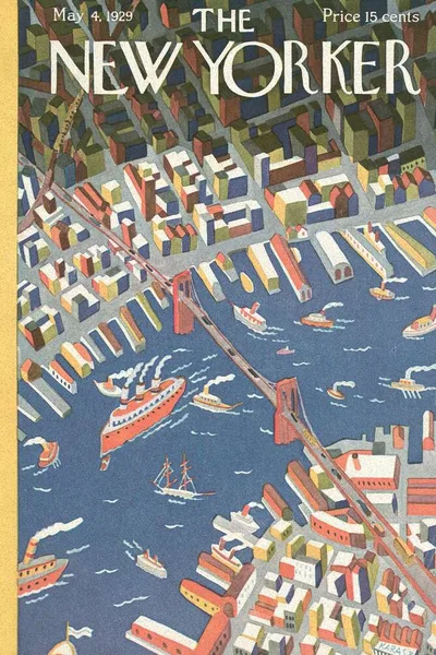 Постер с обложкой The New Yorker 04.05.1929