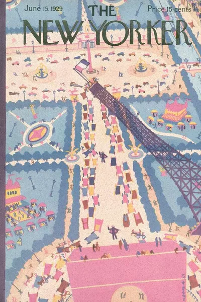 Постер с обложкой The New Yorker 15.06.1929