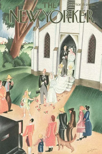 Постер с обложкой The New Yorker 22.06.1929