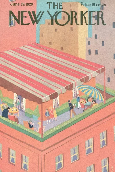 Постер с обложкой The New Yorker 29.06.1929