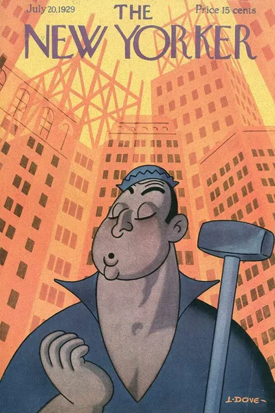 Постер с обложкой The New Yorker 20.07.1929