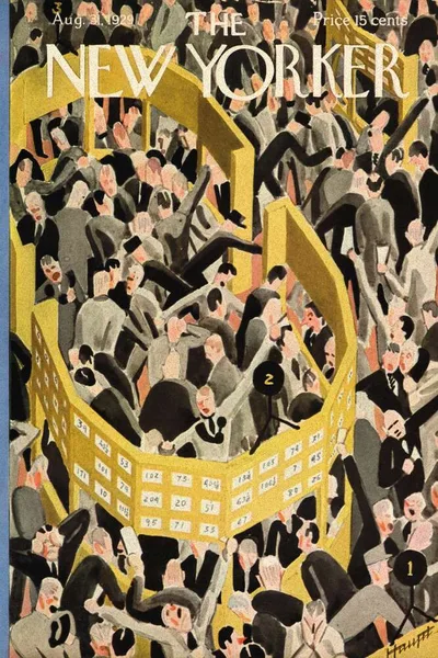 Постер с обложкой The New Yorker 31.08.1929