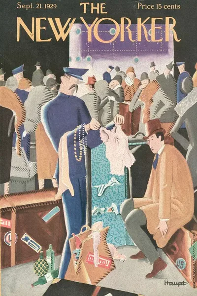Постер с обложкой The New Yorker 21.09.1929