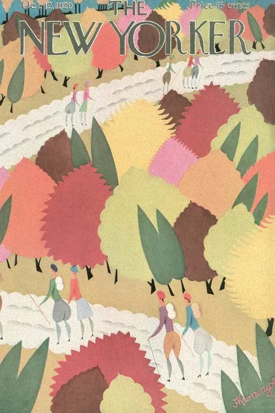 Постер с обложкой The New Yorker 12.10.1929