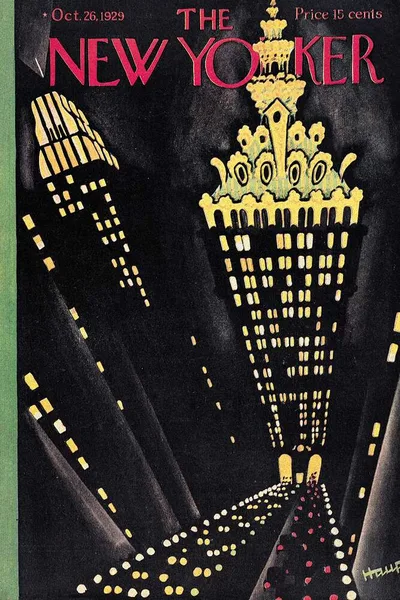 Постер с обложкой The New Yorker 26.10.1929