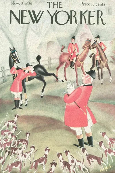 Постер с обложкой The New Yorker 02.11.1929