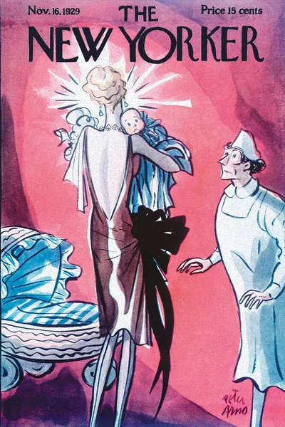 Постер с обложкой The New Yorker 16.11.1929