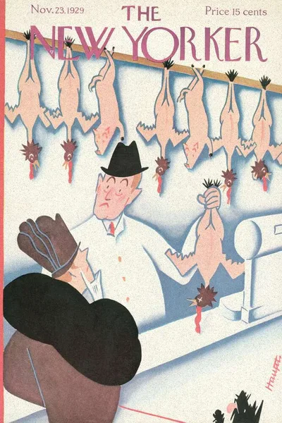 Постер с обложкой The New Yorker 23.11.1929