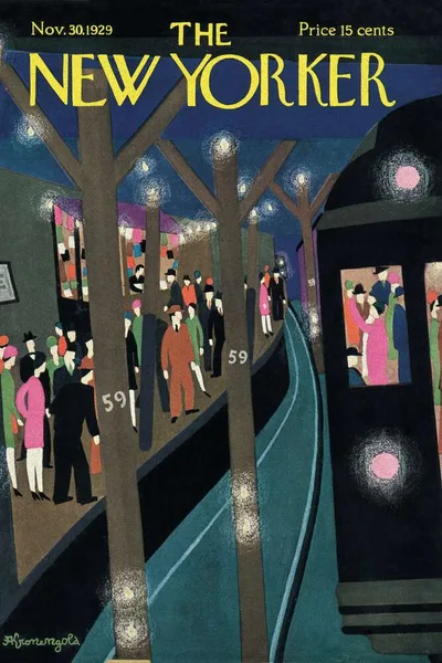 Постер с обложкой The New Yorker 30.11.1929