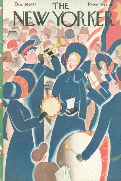 Постер с обложкой The New Yorker 14.12.1929