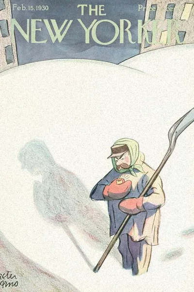 Постер с обложкой The New Yorker 15.02.1930