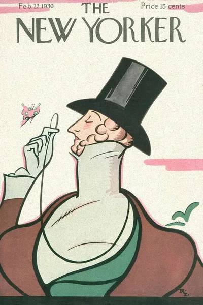 Постер с обложкой The New Yorker 22.02.1930