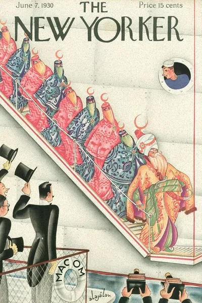 Постер с обложкой The New Yorker 07.06.1930