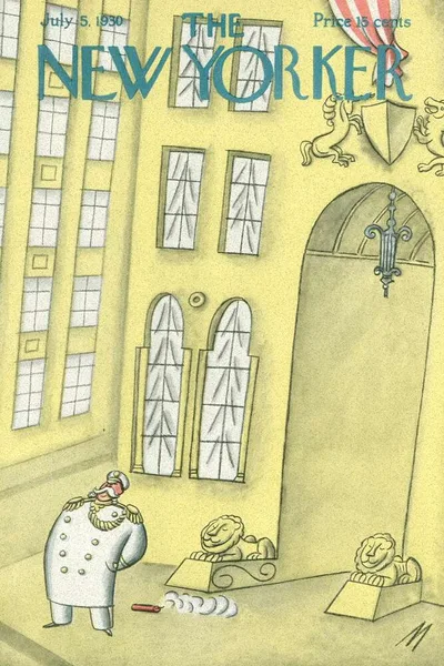 Постер с обложкой The New Yorker 05.07.1930