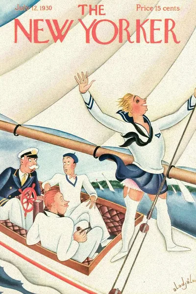 Постер с обложкой The New Yorker 12.07.1930