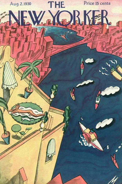Постер с обложкой The New Yorker 02.08.1930