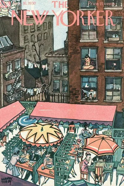 Постер с обложкой The New Yorker 16.08.1930