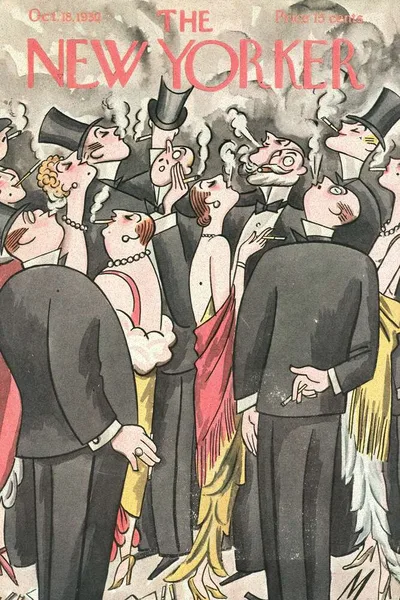 Постер с обложкой The New Yorker 18.10.1930
