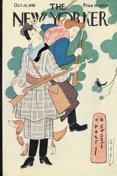 Постер с обложкой The New Yorker 25.10.1930