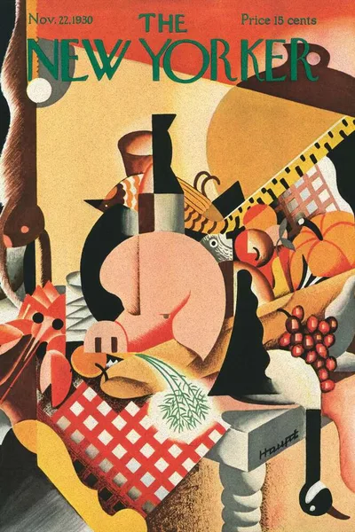Постер с обложкой The New Yorker 22.11.1930