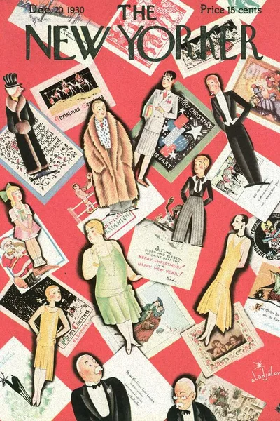 Постер с обложкой The New Yorker 20.12.1930