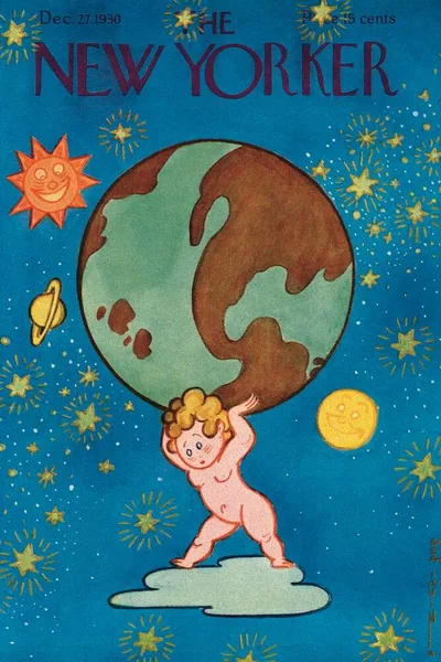 Постер с обложкой The New Yorker 27.12.1930