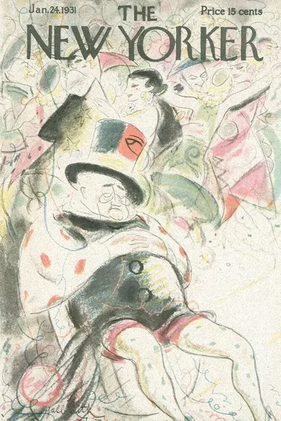 Постер с обложкой The New Yorker 24.01.1931