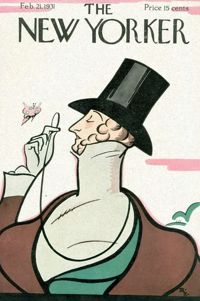 Постер с обложкой The New Yorker 21.02.1931