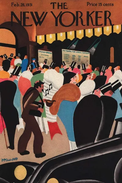 Постер с обложкой The New Yorker 28.02.1931