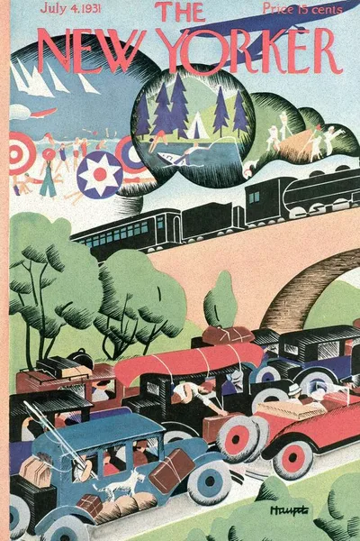 Постер с обложкой The New Yorker 04.07.1931
