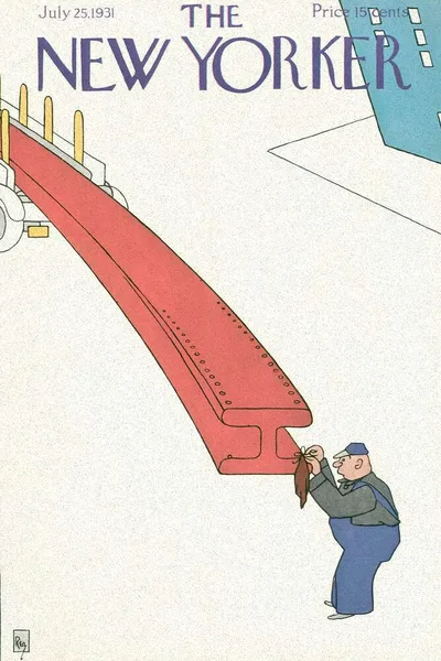 Постер с обложкой The New Yorker 25.07.1931