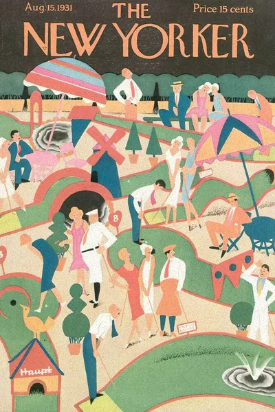 Постер с обложкой The New Yorker 15.08.1931