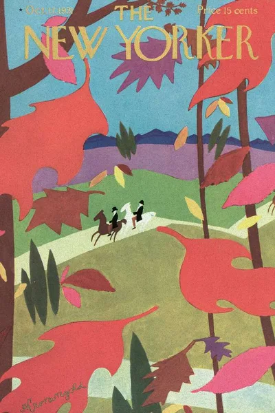 Постер с обложкой The New Yorker 17.10.1931