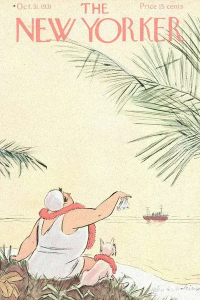 Постер с обложкой The New Yorker 31.10.1931