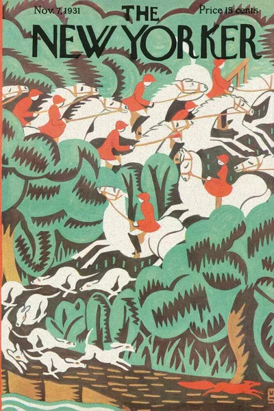 Постер с обложкой The New Yorker 07.11.1931