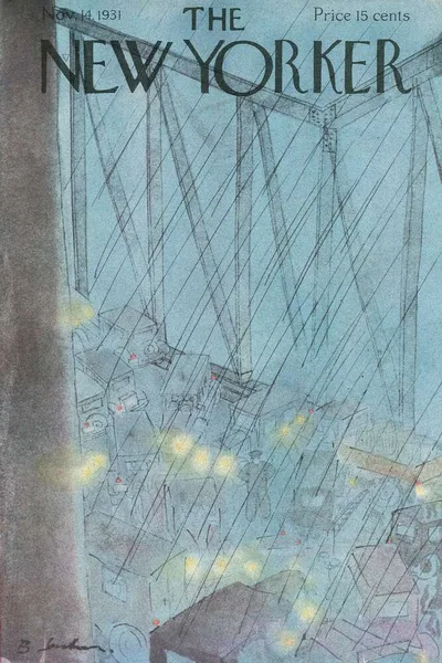 Постер с обложкой The New Yorker 14.11.1931