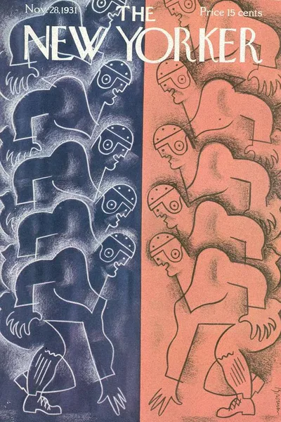 Постер с обложкой The New Yorker 28.11.1931